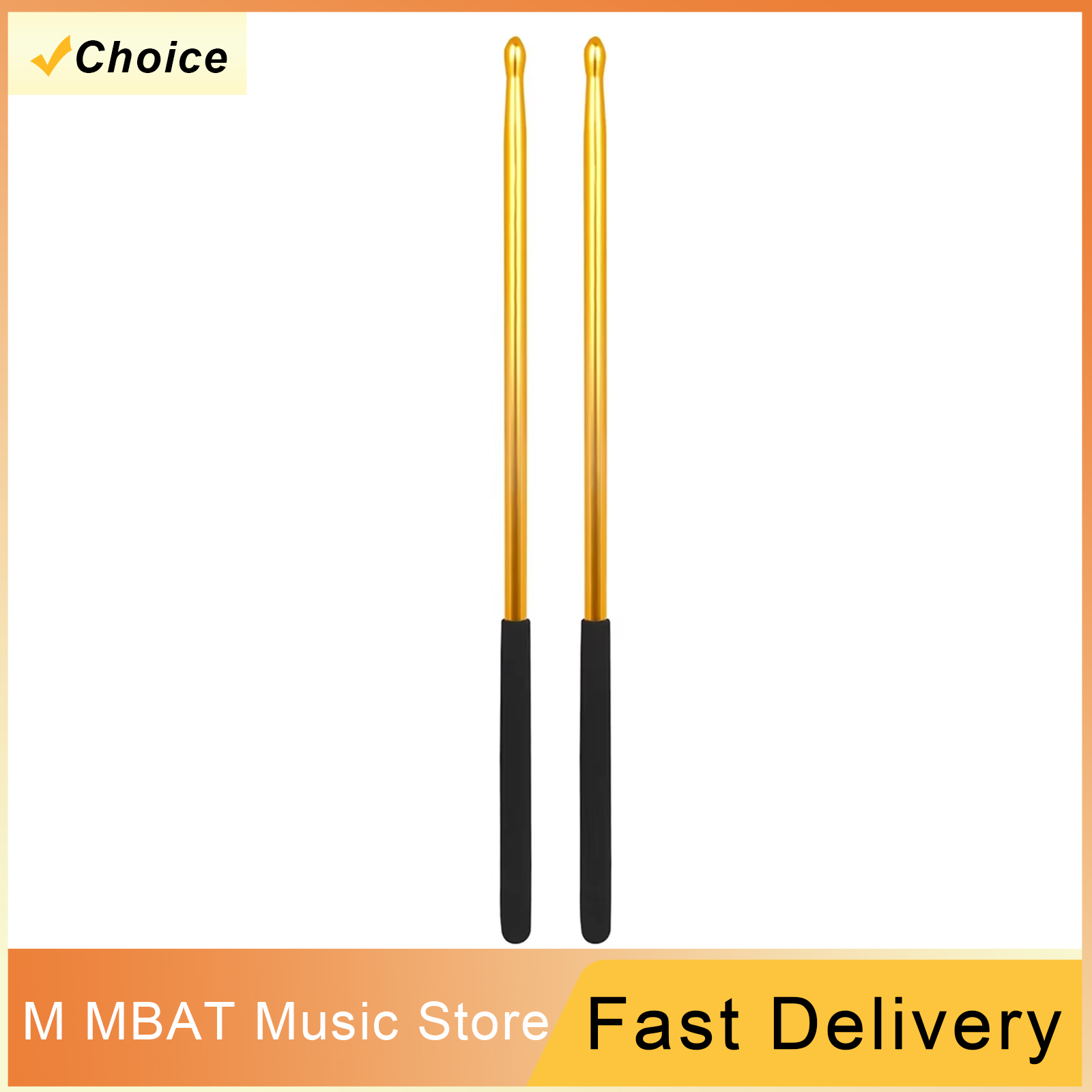 Drum Stick 5A - M MBAT 1 زوج من عصي