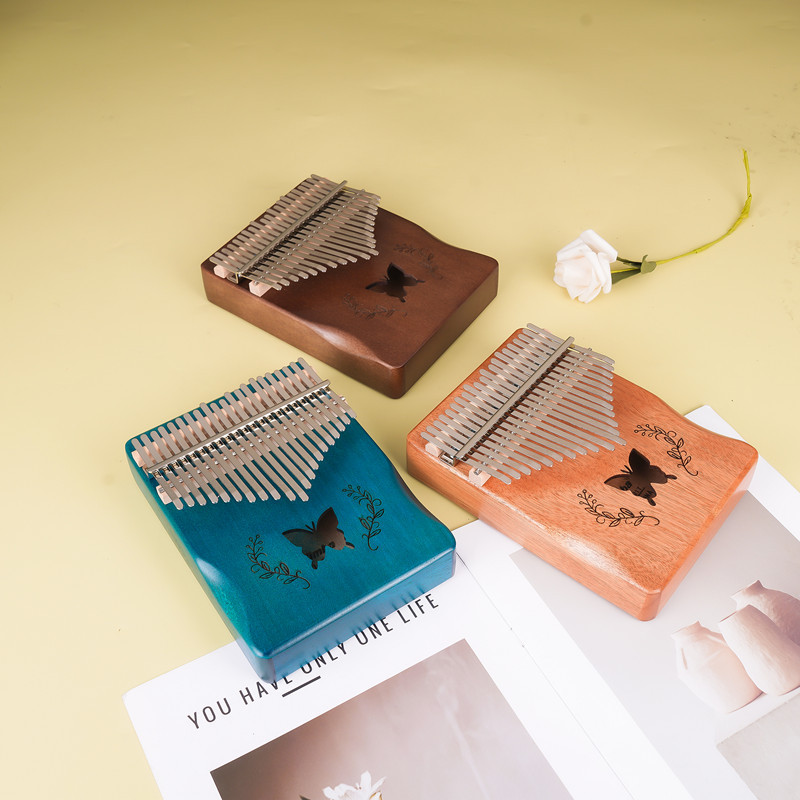 Kalimba Thumb Piano - آلة كاليمبا احترافية بـ 17 مفتاحًا،