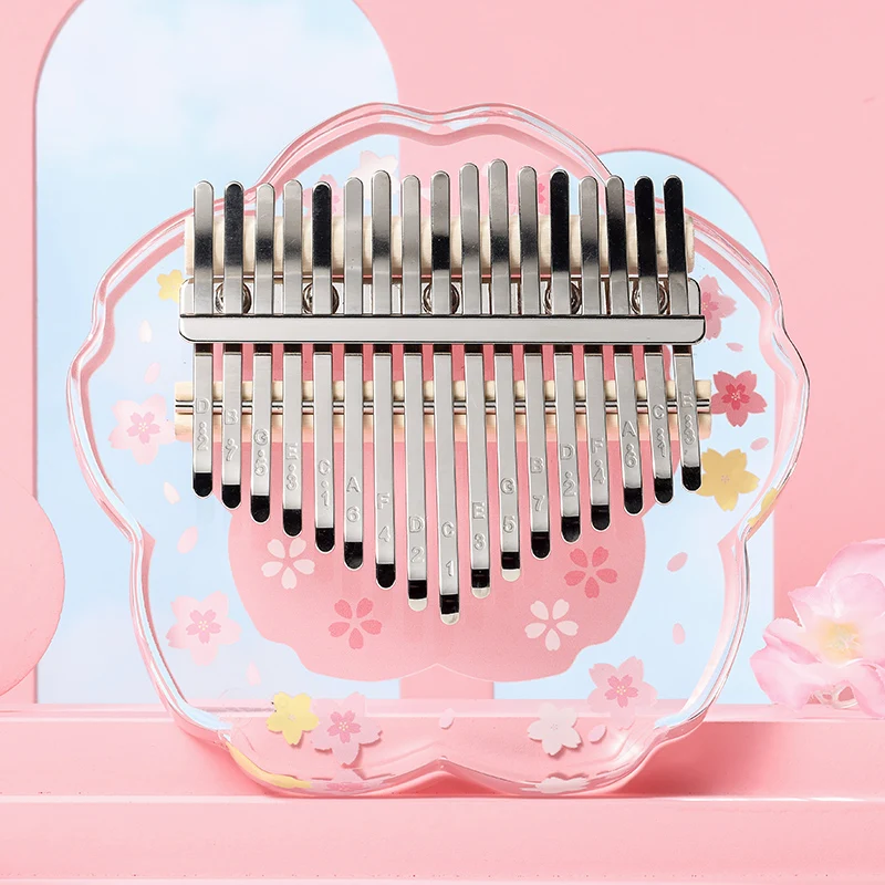 Kalimba Thumb Piano - كريستال الإبهام البيانو أصيلة كاليمبا 17