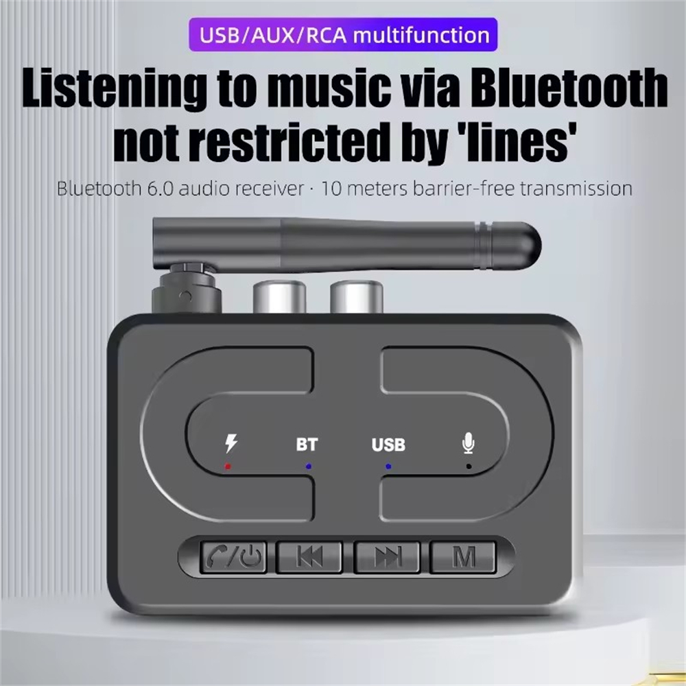 Audio Hd Music - جهاز استقبال صوتي بلوتوث 6.0 مع