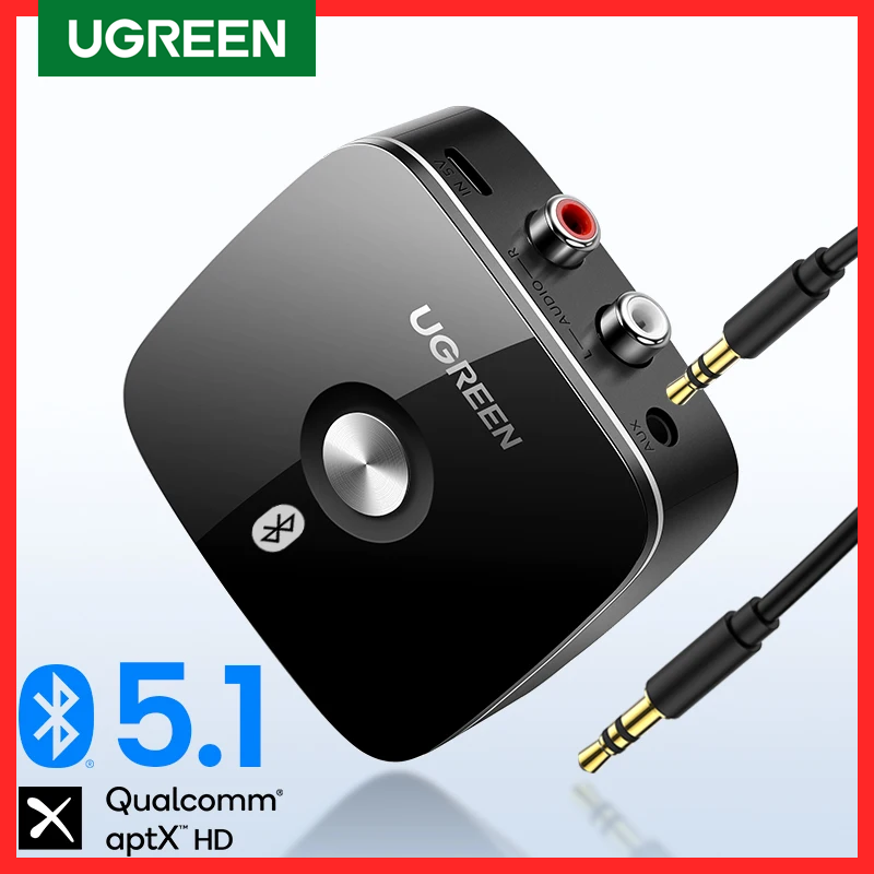 جهاز استقبال صوتي UGREEN-bluet - مراجعة Audio Hd Music وسعره
