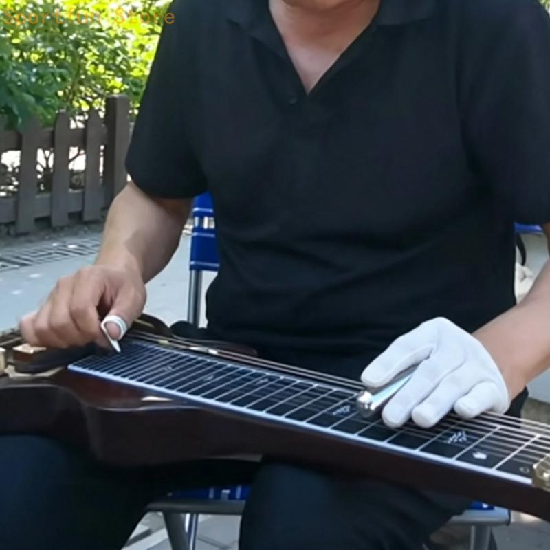 ملحق أنبوب معدني منزلق لأصابع  - مراجعة Guitar Slide Tube وسعره