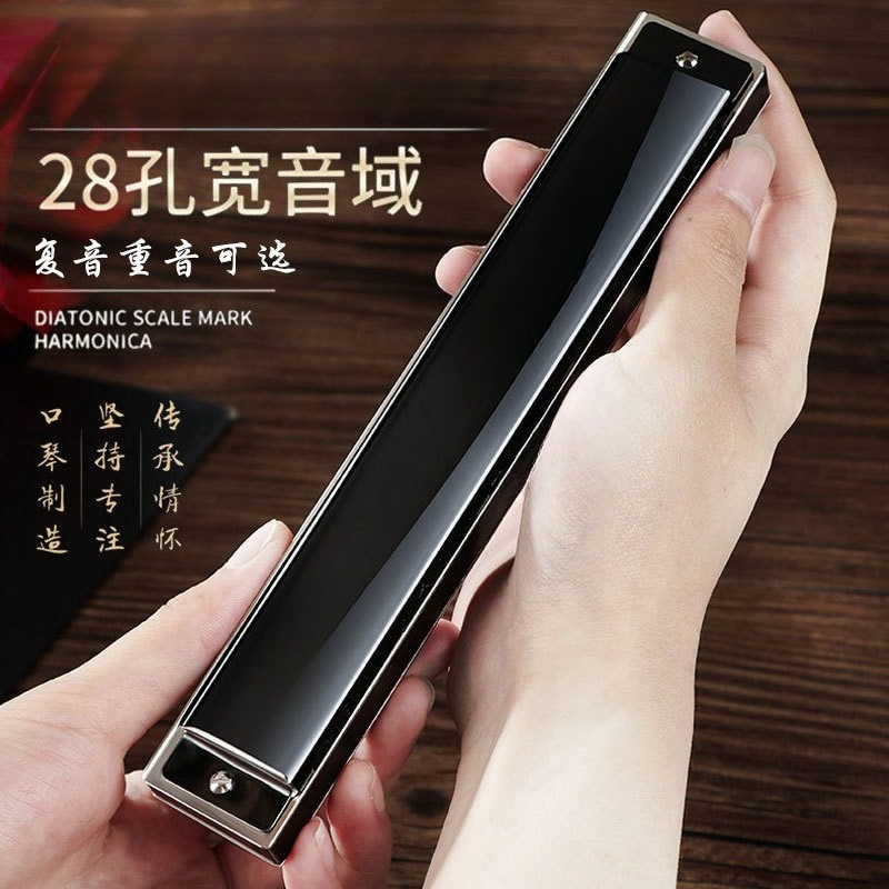 هارمونيكا بـ 24 فتحة و28 فتحة  - مراجعة Harmonica 10 Hole وسعره