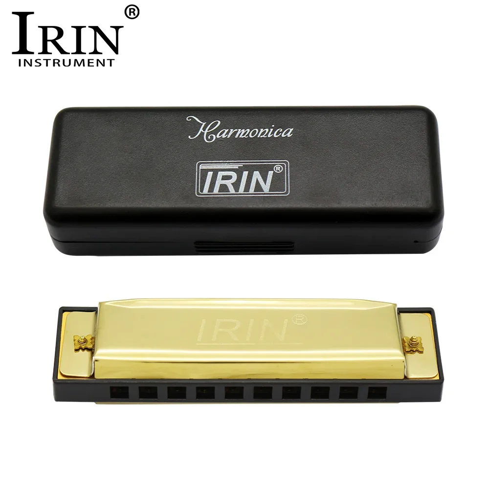 IRIN هارمونيكا 10 فتحات 20 نغم - مراجعة Harmonica 10 Hole وسعره