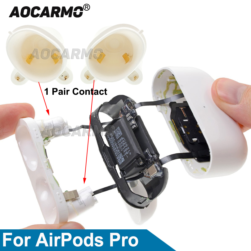 Aocarmo 1 زوج لابل AirPods Pro - مراجعة Audio Music App وسعره