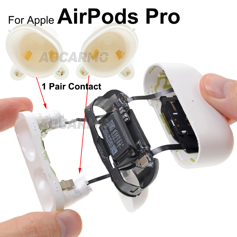 Aocarmo 1 زوج لابل AirPods Pro - مراجعة Audio Music App وسعره