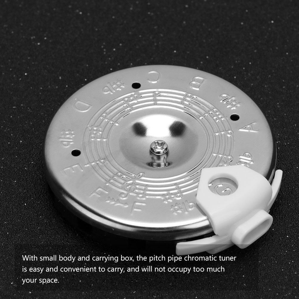 قطعتان من أداة ضبط نغمات الجيت - مراجعة Pitch Pipe Key وسعره