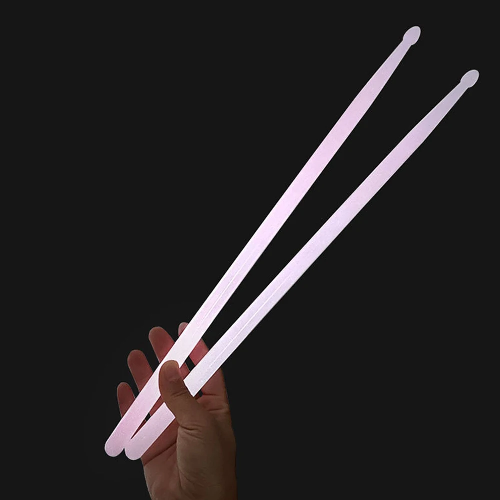 2 قطعة 5A تضيء عصي طبلة مضيئة  - مراجعة Drum Stick 5A وسعره