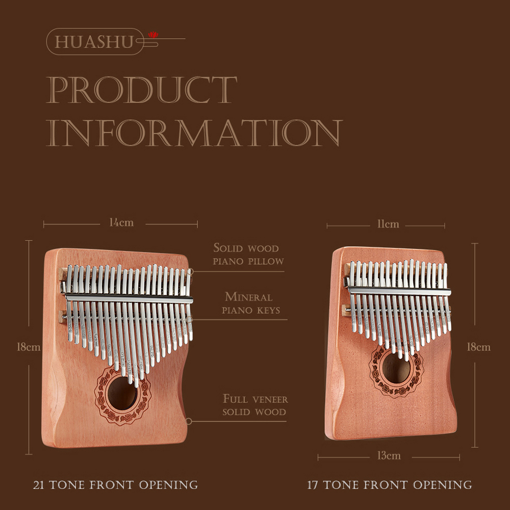 هيلورو كاليمبا بـ 17 مفتاحًا،  - مراجعة Kalimba Thumb Piano وسعره