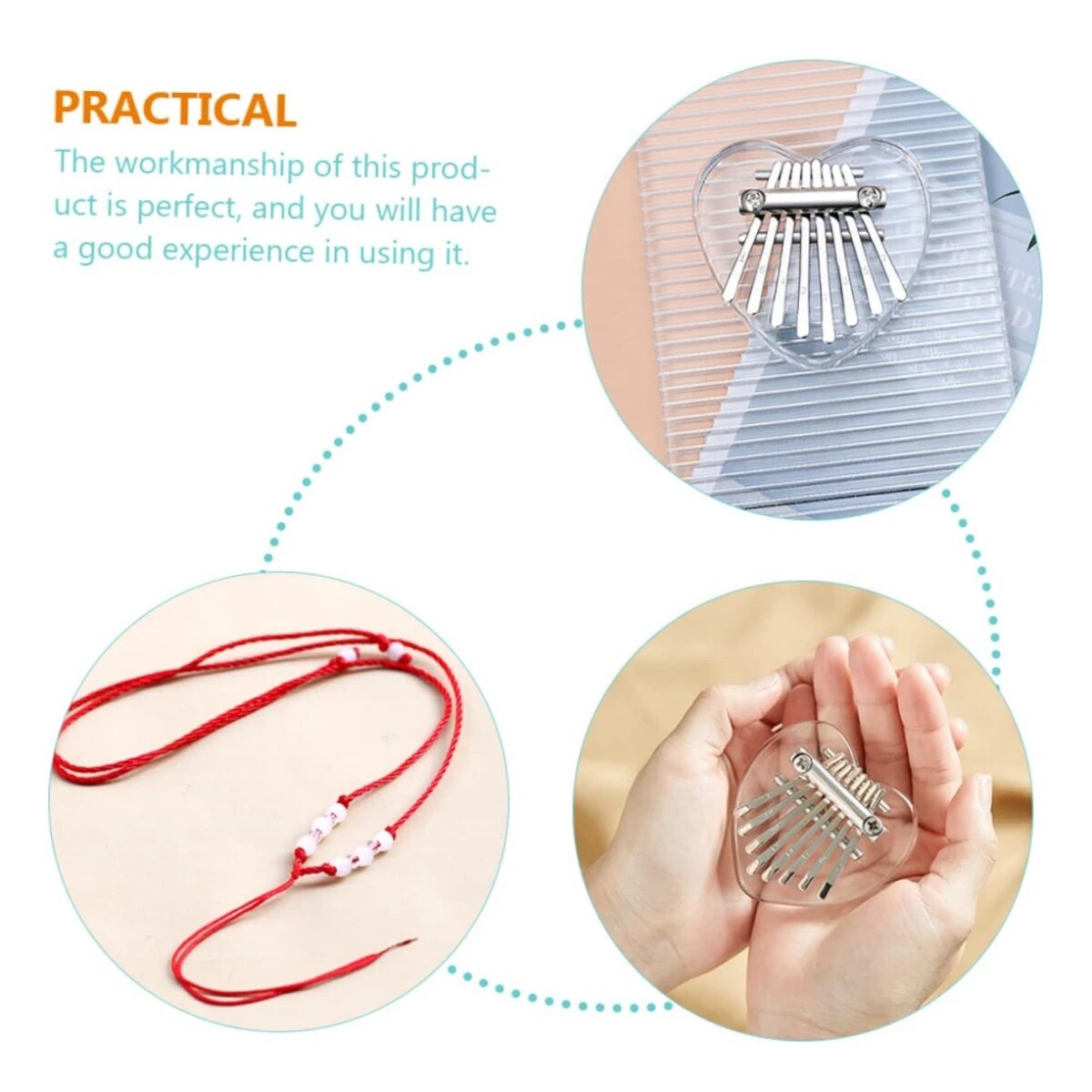 Miwayer-mini kalimba 8 مفاتيح  - مراجعة Kalimba Thumb Piano وسعره