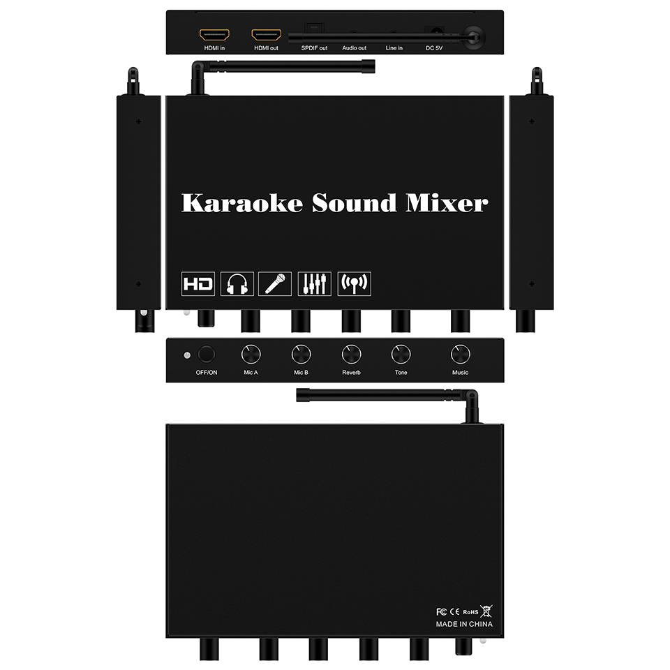 جهاز مزج الصوت جهاز التحكم/الص - مراجعة Audio Music Mixer وسعره