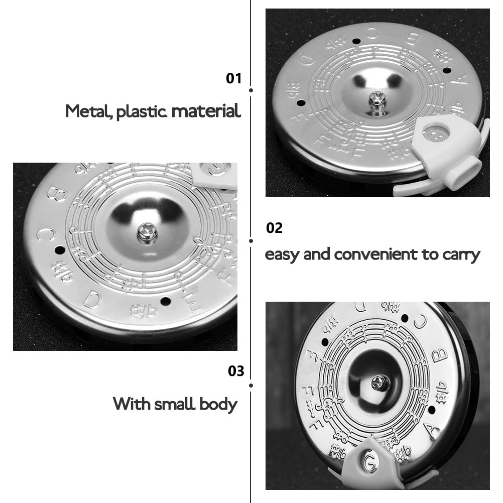 قطعتان من أنبوب ضبط النغمة 13  - مراجعة Pitch Pipe Key وسعره