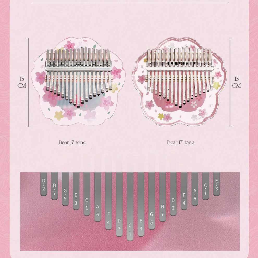 كريستال الإبهام البيانو أصيلة  - مراجعة Kalimba Thumb Piano وسعره