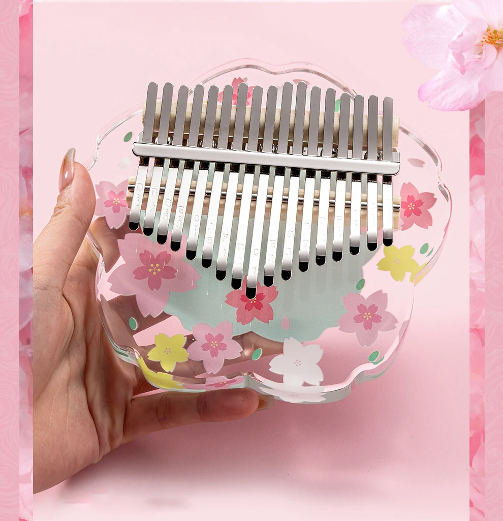 كريستال الإبهام البيانو أصيلة  - مراجعة Kalimba Thumb Piano وسعره