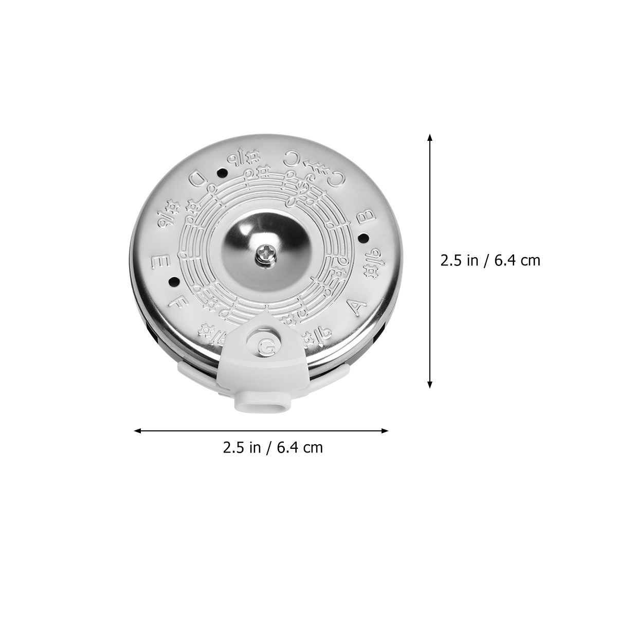 13 أنبوب ضبط نغمات الجيتار الف - مراجعة Pitch Pipe Key وسعره
