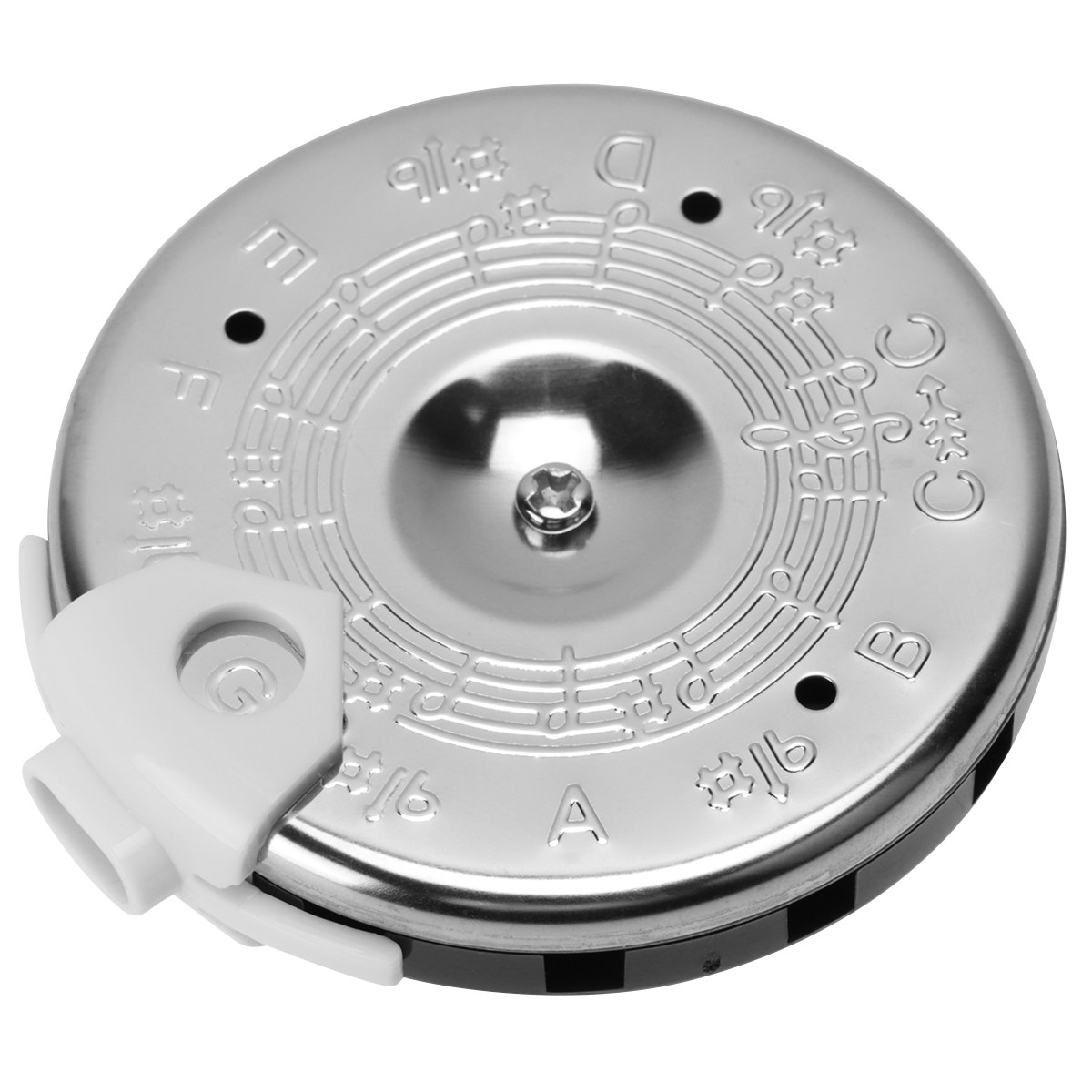 13 أنبوب ضبط نغمات الجيتار الف - مراجعة Pitch Pipe Key وسعره