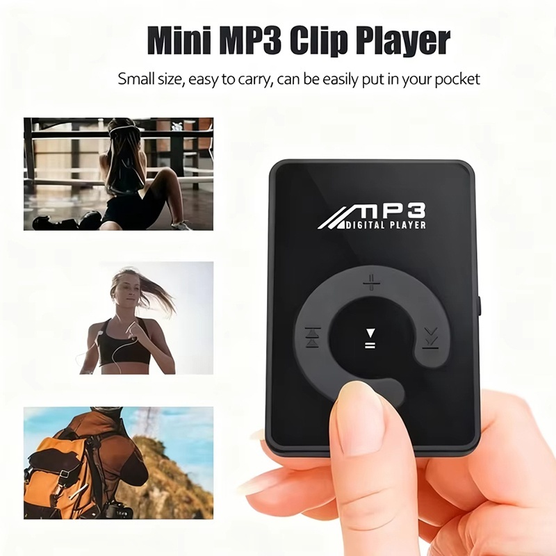 مشغل MP3 محمول صغير مع مشبك يد - مراجعة Audio Music App وسعره
