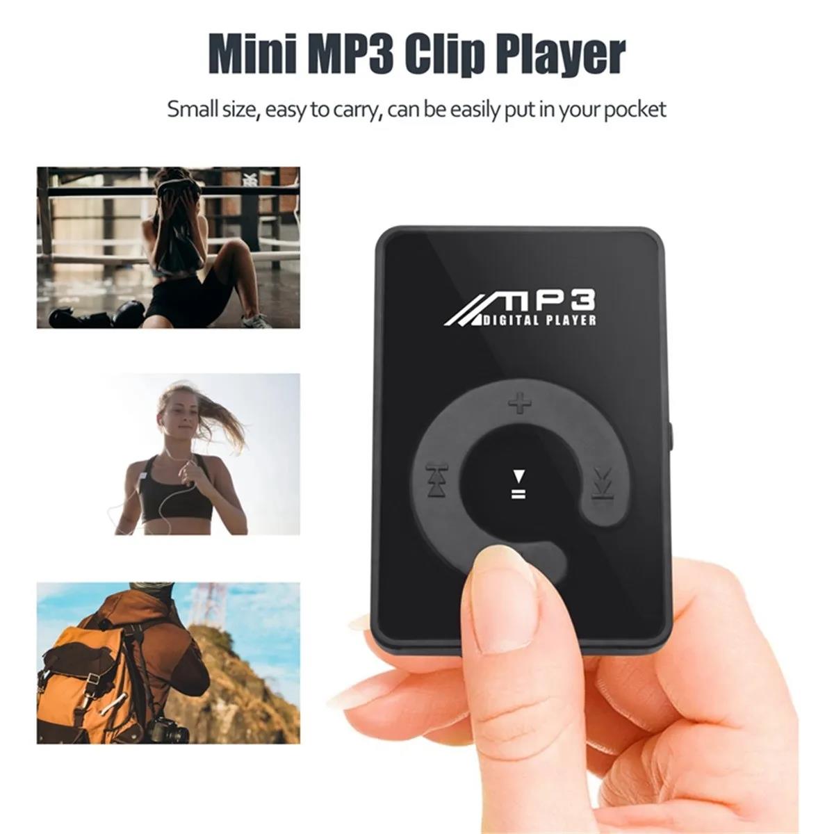 مشغل MP3 محمول صغير مع مشبك يد - مراجعة Audio Music App وسعره