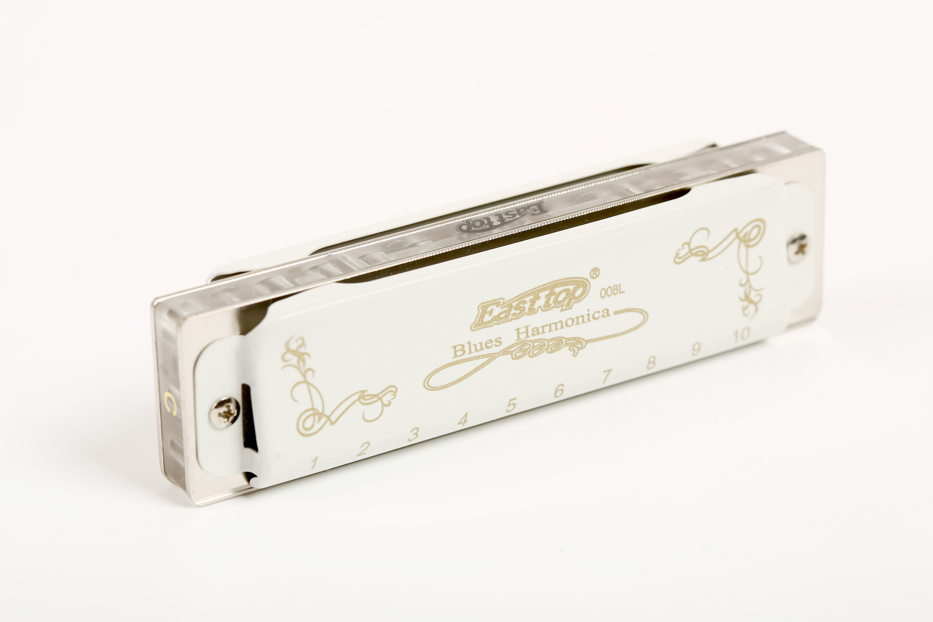 الشرق أفضل 10 حفرة هارمونيكا ا - مراجعة Harmonica 10 Hole وسعره