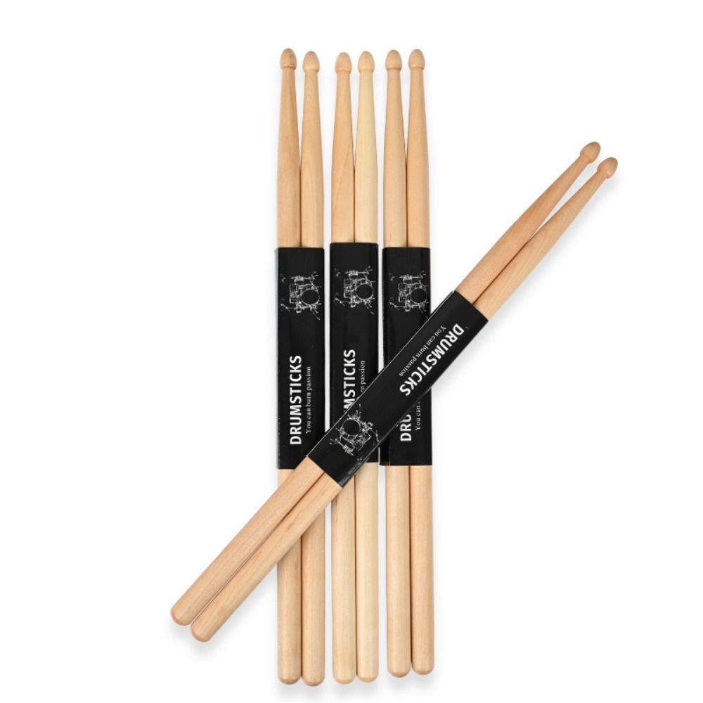 عصي طبول كلاسيكية 5A/7A، زوج و - مراجعة Drum Stick 5A وسعره