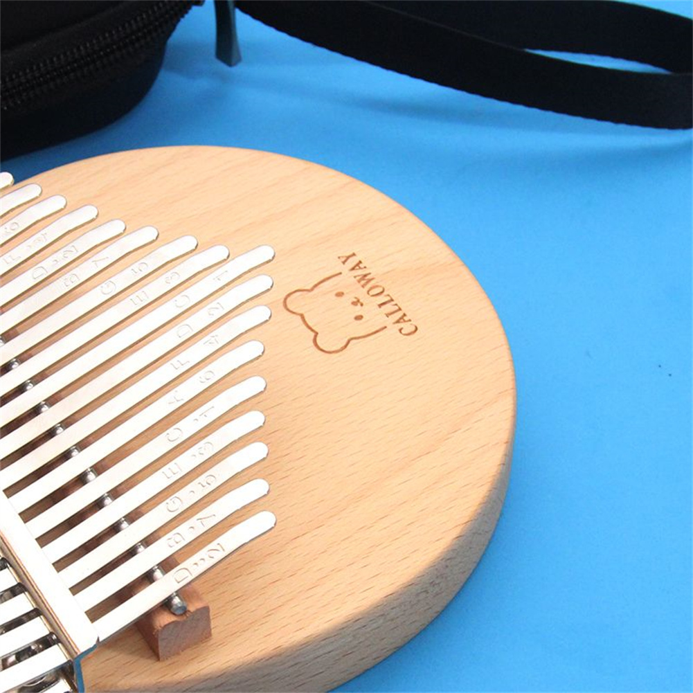 17 21 مفتاح بيانو كاليمبا الإب - مراجعة Kalimba Thumb Piano وسعره