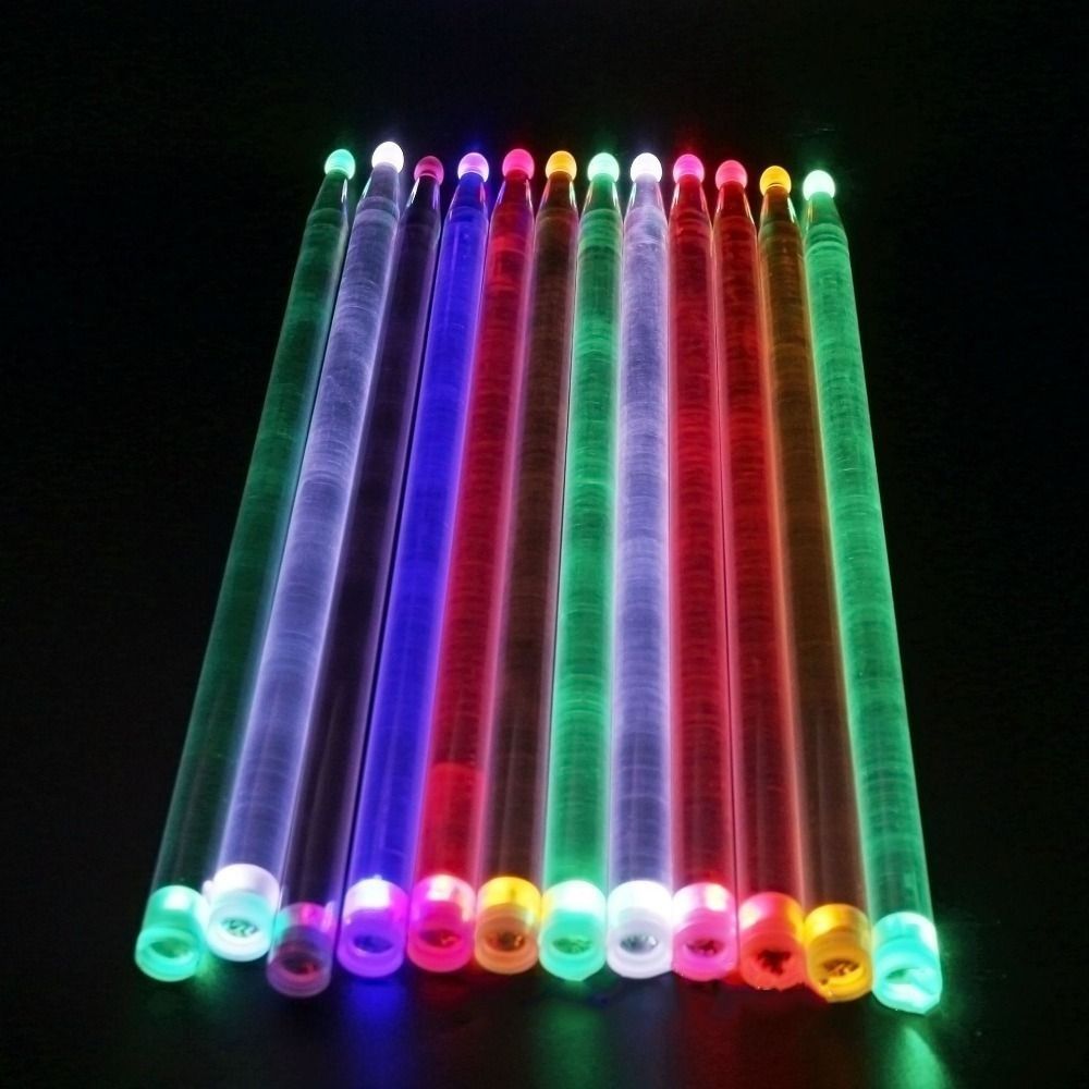 قطعتان من عصي الطبول الملونة ا - مراجعة Drum Stick 5A وسعره