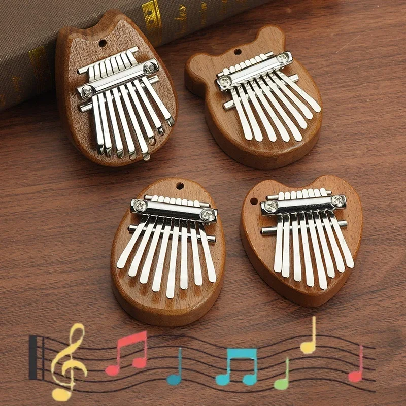 8 مفتاح خشبي صغير كاليمبا جودة - مراجعة Kalimba Thumb Piano وسعره