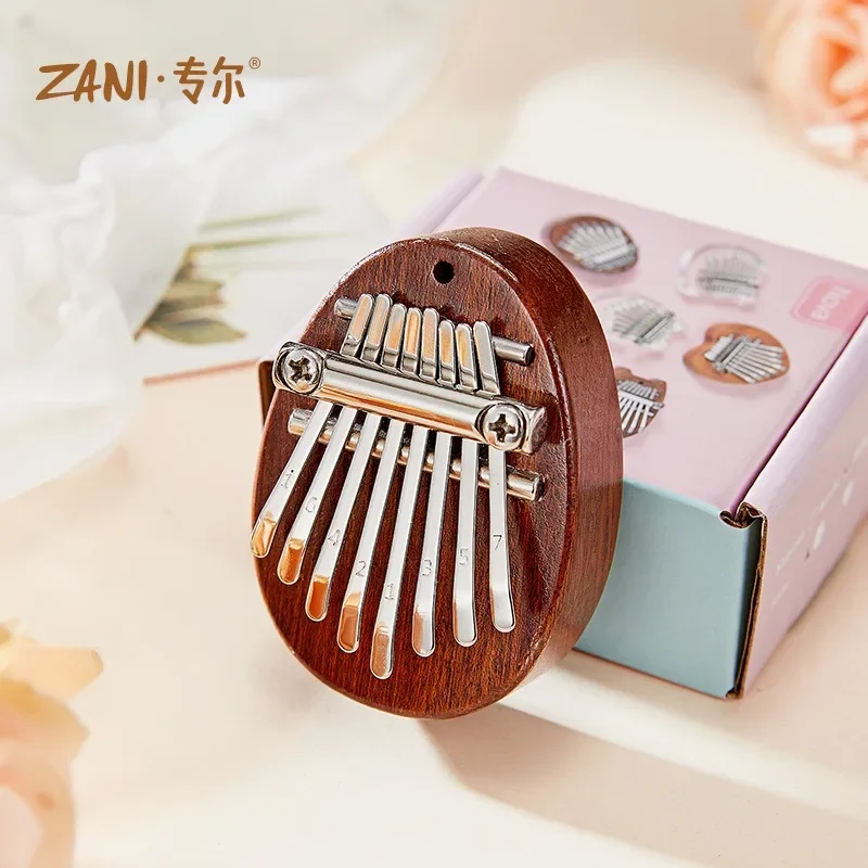8 مفتاح خشبي صغير كاليمبا جودة - مراجعة Kalimba Thumb Piano وسعره