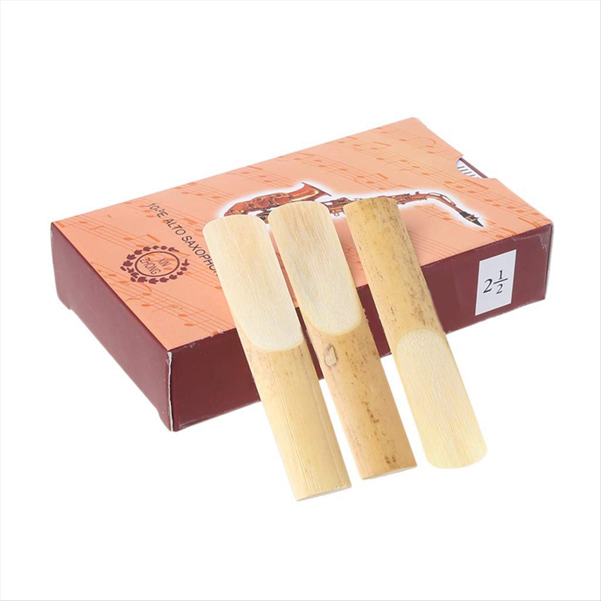 مجموعة من 10 قطع من ريشات ساكس - مراجعة Saxophone Reed Pack وسعره