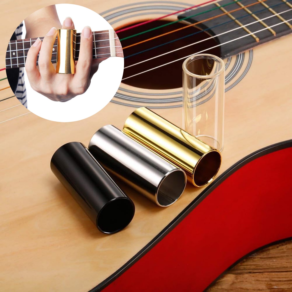 Miwayer جيتار منزلق 60 مم ارتف - مراجعة Guitar Slide Tube وسعره