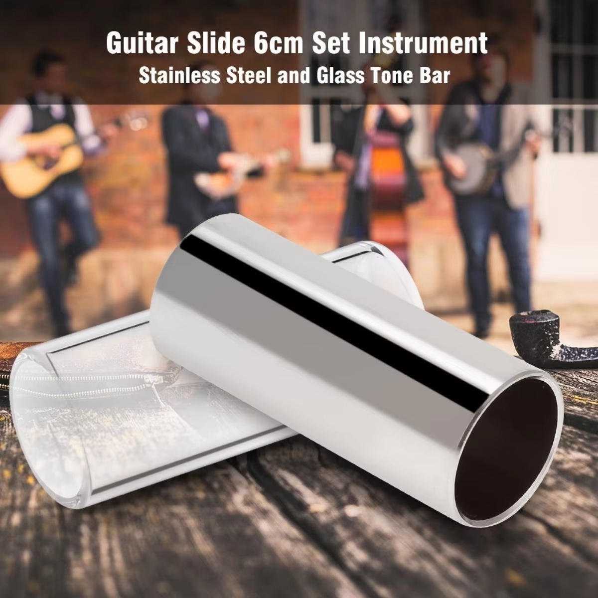 Miwayer جيتار منزلق 60 مم ارتف - مراجعة Guitar Slide Tube وسعره