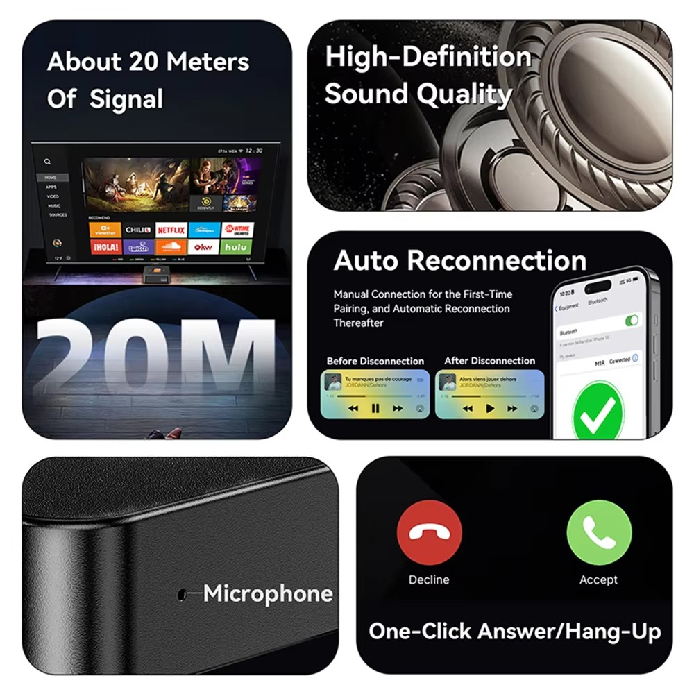 جهاز استقبال صوتي بلوتوث 6.0 م - مراجعة Audio Music Mixer وسعره