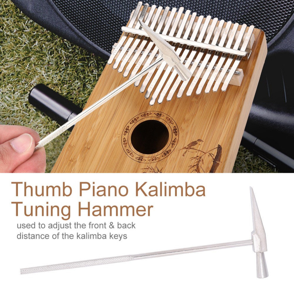مطرقة ضبط كاليمبا المعدنية ​ ​ - مراجعة Kalimba Thumb Piano وسعره